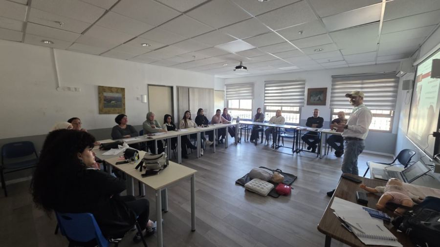 شفاعمرو : تأهيل متطوعين لتعزيز الأمان والتكافل الاجتماعي حتى خلال ايام الطوارئ